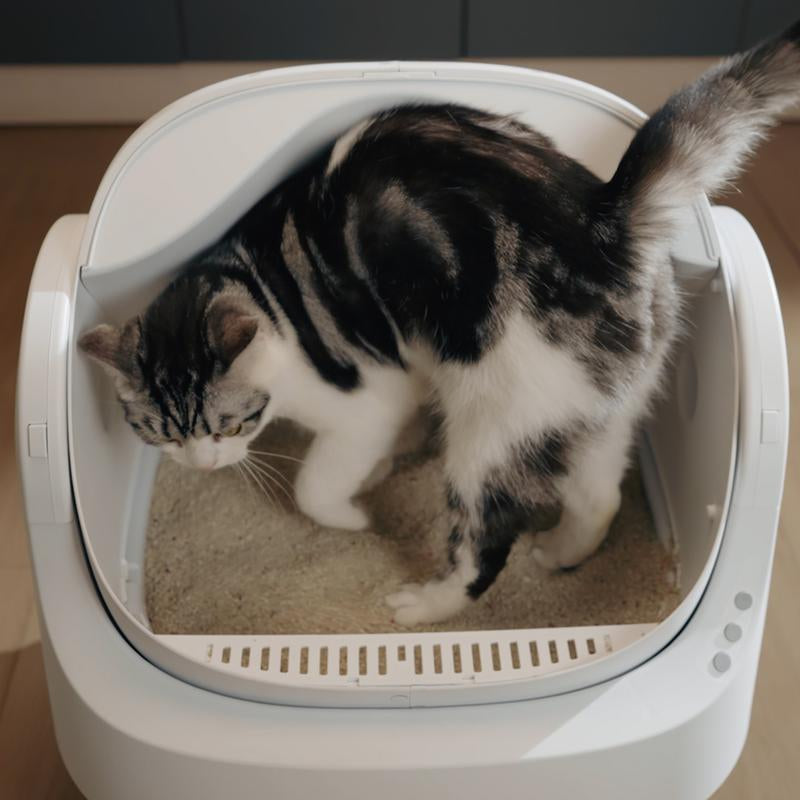 Petpivot Autoscooper 11™ – Offene, selbstreinigende Katzentoilette